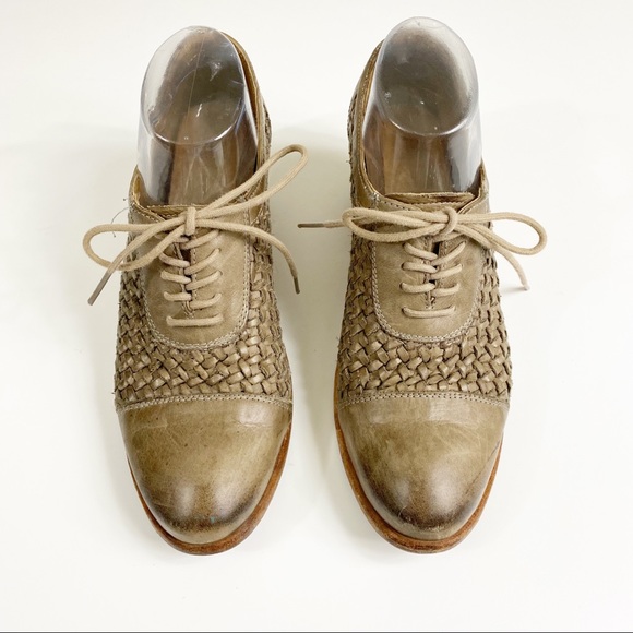 Frye Shoes - Frye Maggie Woven Oxford Bootie